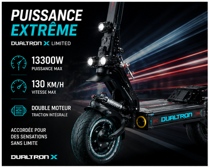 Trottinette électrique Dualtron X Limited