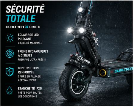 Trottinette électrique Dualtron X Limited